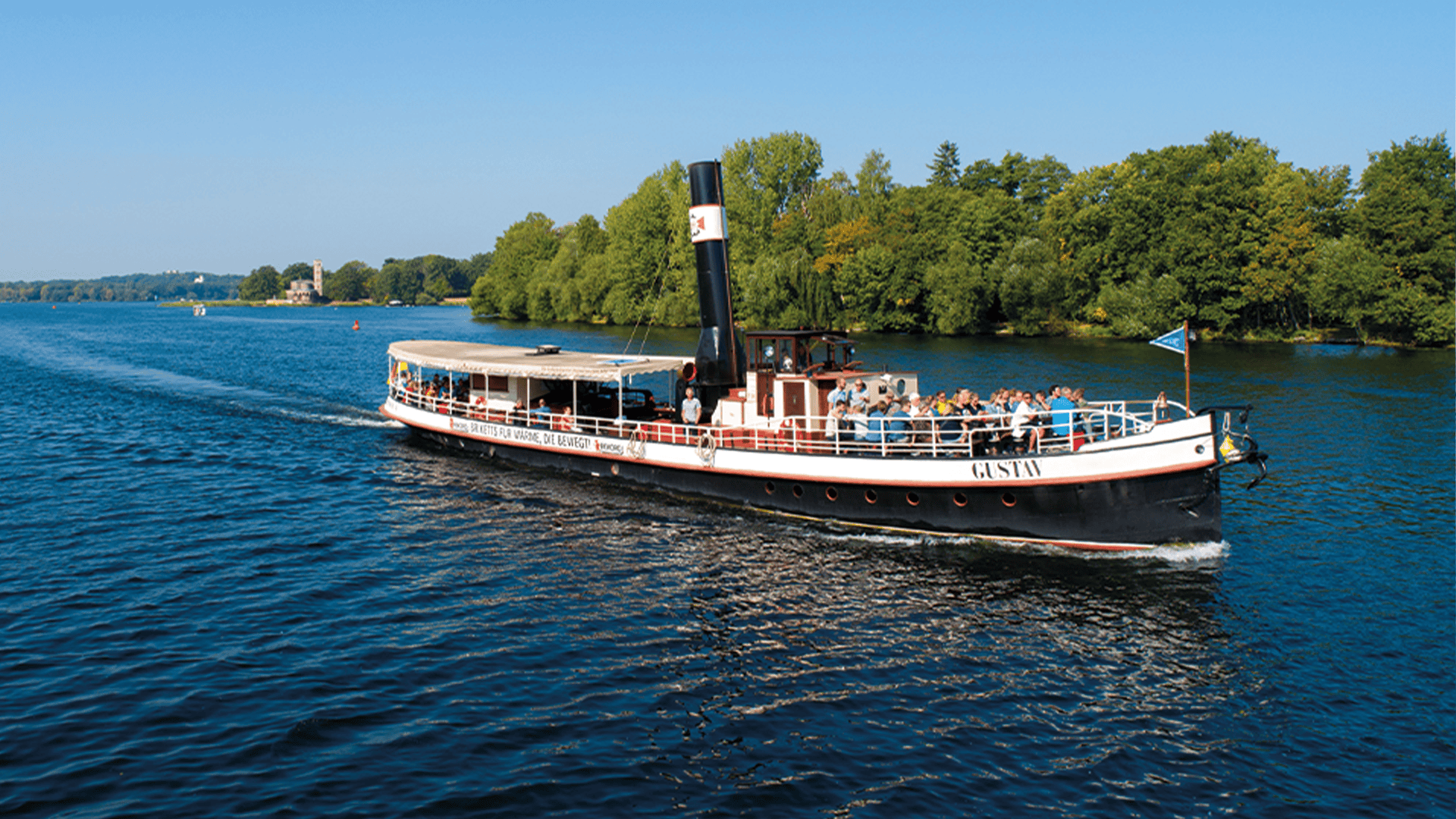 Dampfschiff Gustav - Schifffahrt in Potsdam